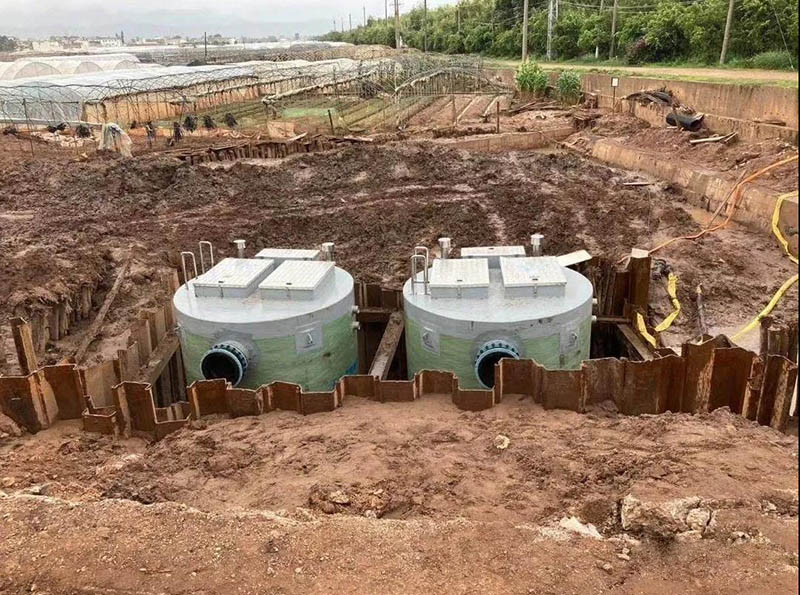 威海云南玉溪一体化预制泵站案例